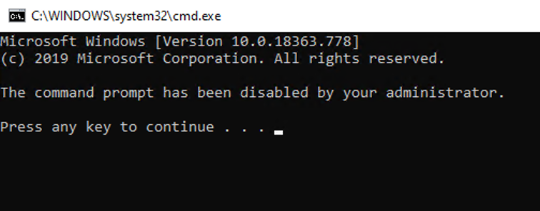 Cmd.exe to Fun