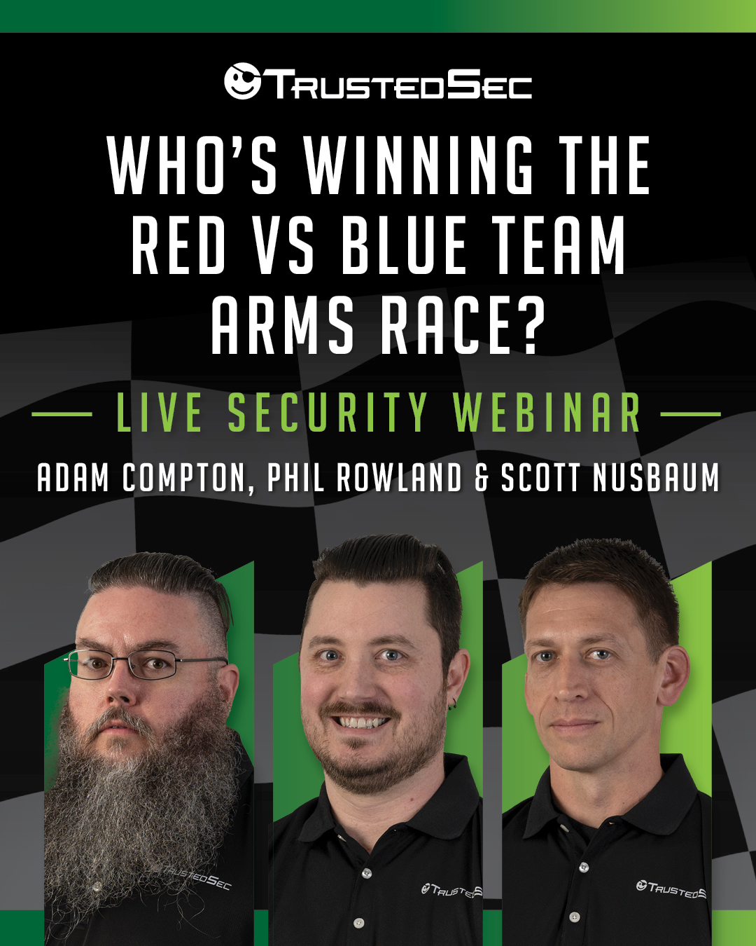 Who's winning the Red Vs. Blue Arms Race? TrustedSec webinar